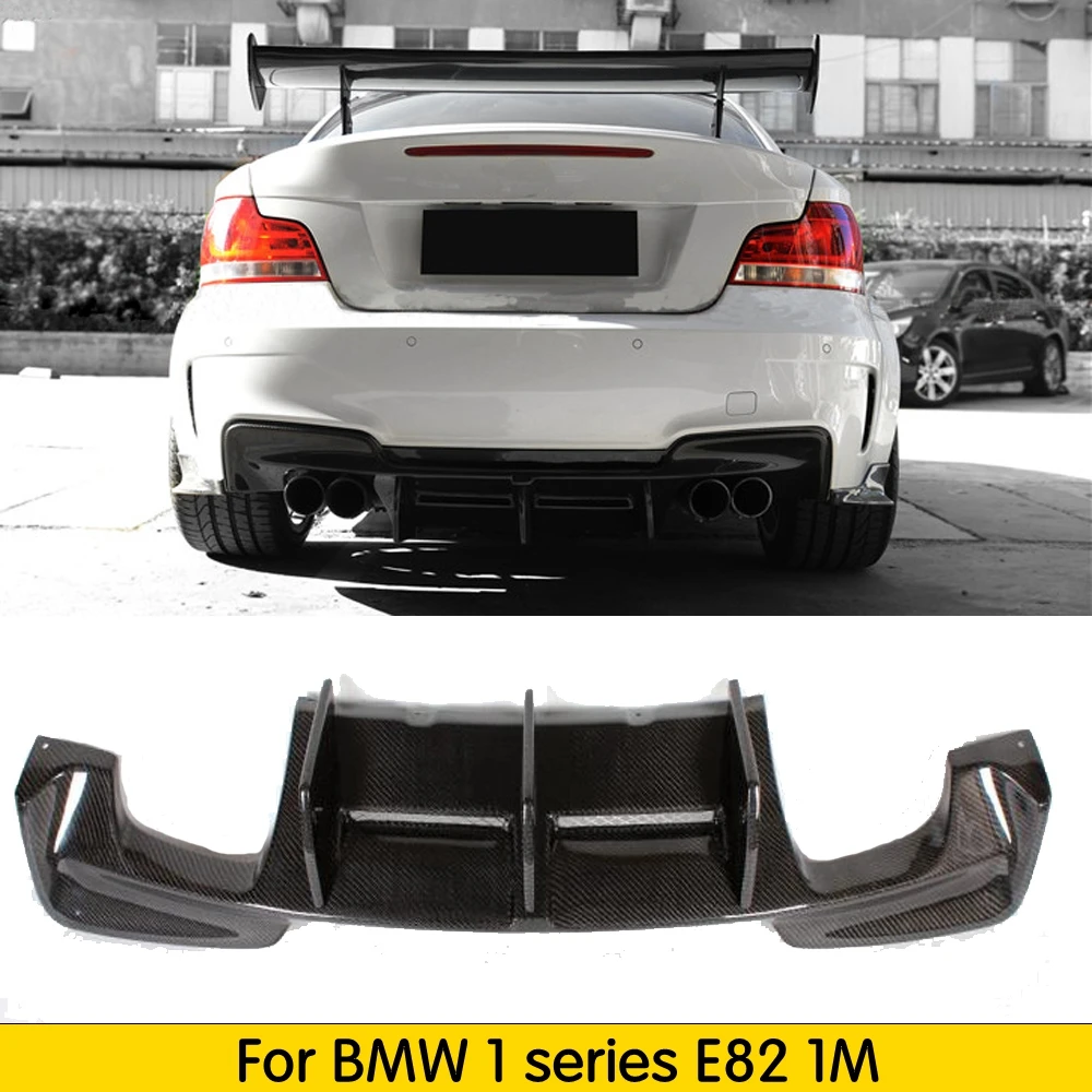Carbon fiber E82 auto back bumper lip car rear bumper lip diffuser for BMW 1 series E82 1M bumper
Carbon fiber E82 auto back bumper lip car rear bumper lip diffuser for BMW 1 series E82 1M bumper