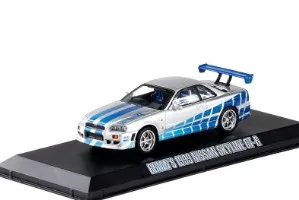 GreenLight cars 1/43 Nissan Skyline GTR R34 Sports Car Collector edition metal cars collect children's toy gifts
GreenLight cars 1/43 Nissan Skyline GTR R34 Sports Car Collector edition metal cars collect children's toy gifts