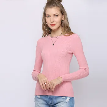 Spring O-neck Women Knitted Pullovers Sweater Autumn Winter Soft Jumper Korean Slim Long Sleeve Girls Basic Tops D9937 
Spring O-neck Women Knitted Pullovers Sweater Autumn Winter Soft Jumper Korean Slim Long Sleeve Girls Basic Tops D9937