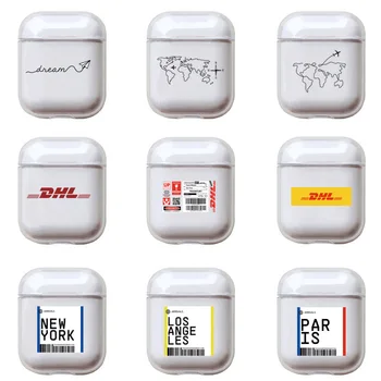 Cute DHL Letters Hard Case For Apple Airpods 2 Cover Luxury Transparent Earphone Case Simple Cartoon Headset Box For airpod Pro
Cute DHL Letters Hard Case For Apple Airpods 2 Cover Luxury Transparent Earphone Case Simple Cartoon Headset Box For airpod Pro