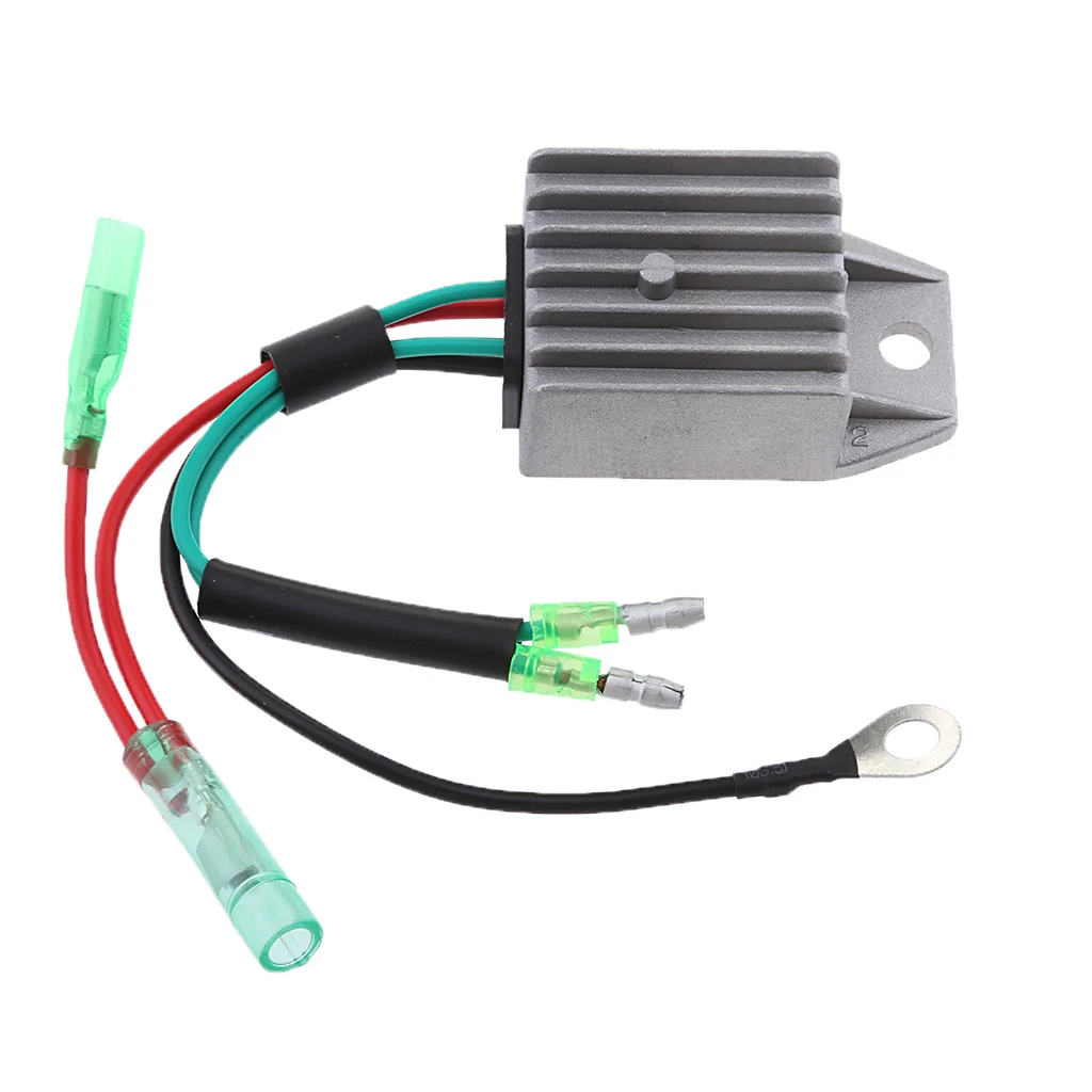 Aluminium Outboard Voltage Regulator Rectifier Replaces for Yamaha 40HP 2-Stroke Engines - Gray
Aluminium Outboard Voltage Regulator Rectifier Replaces for Yamaha 40HP 2-Stroke Engines - Gray