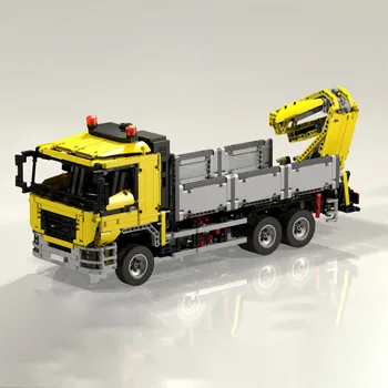 NEW Technic MOC 4156 MAN Transport Truck Power Function RC Motor Vehicle Building Blocks Toys Educational Kids Gifts
NEW Technic MOC 4156 MAN Transport Truck Power Function RC Motor Vehicle Building Blocks Toys Educational Kids Gifts