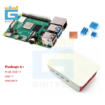 Original Raspberry Pi 4 Model B 4B KIT RAM 4GB Case Cooling Heatsink Power Supply micro sd MINI HDMI cable reader
Original Raspberry Pi 4 Model B 4B KIT RAM 4GB Case Cooling Heatsink Power Supply micro sd MINI HDMI cable reader