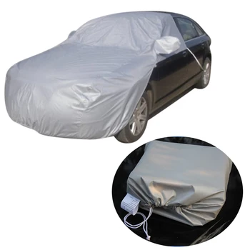 Sun Shade Windshield Anti UV Waterproof Front Half Rain Snow Exterior Engine Hood Dustproof Sedan Universal Protector Car Cover
Sun Shade Windshield Anti UV Waterproof Front Half Rain Snow Exterior Engine Hood Dustproof Sedan Universal Protector Car Cover