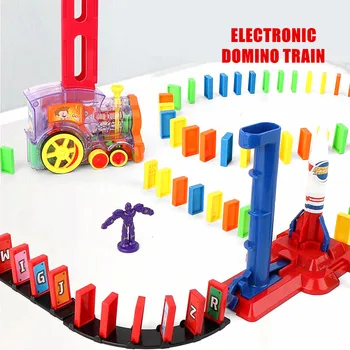 2020 Boy Girl Xmas Gifts Eletronic Train Domino Game with Rocket Helicopter for Children Juguetes Educational Dominos Blocks
2020 Boy Girl Xmas Gifts Eletronic Train Domino Game with Rocket Helicopter for Children Juguetes Educational Dominos Blocks