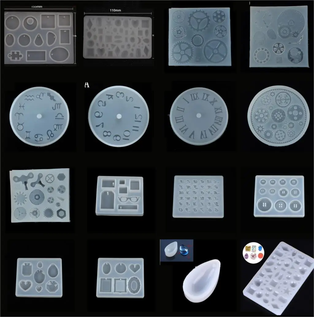 1PC Pendant Craft DIY Transparent UV Resin Liquid Silicone Combination Molds For DIY Making Finding Accessories
1PC Pendant Craft DIY Transparent UV Resin Liquid Silicone Combination Molds For DIY Making Finding Accessories