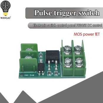 DC 5V-36V Electronic Pulse Trigger Switch Control Panel MOS FET Field Effect Module Driver for LED Motor Pump
DC 5V-36V Electronic Pulse Trigger Switch Control Panel MOS FET Field Effect Module Driver for LED Motor Pump