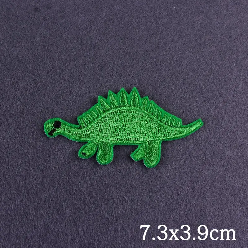 Naszywki haftowane Jurassic Park - paski dinozaurów na ubrania - Wianko - 25