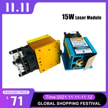15W Laser Module Laser Head 450nm Lase For Laser Cutting Machine CNC DIY Laser Wood Marking Cutting Tool
15W Laser Module Laser Head 450nm Lase For Laser Cutting Machine CNC DIY Laser Wood Marking Cutting Tool