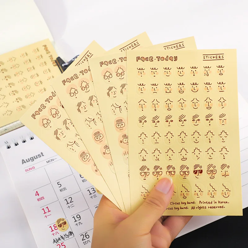 4pcs Mohamm New Cute Head Portrait Sticker Funny Face Sticker for Scrapbooking Stationery Diary Stickers.
4pcs Mohamm New Cute Head Portrait Sticker Funny Face Sticker for Scrapbooking Stationery Diary Stickers.