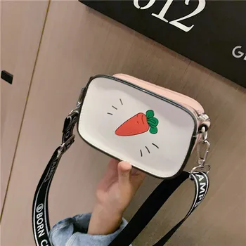 2019 Girls Coin Purse Handbag Cartoon Carrot Small Square Shoulder Bag Cute Children's Coin Purse Kids PU Leather Messenger Bag 
2019 Girls Coin Purse Handbag Cartoon Carrot Small Square Shoulder Bag Cute Children's Coin Purse Kids PU Leather Messenger Bag