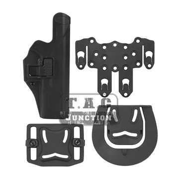 Tactical Serpa Level 2 Auto Lock Duty Right Paddle Belt Loop Pistol Holster w/ STRIKE MOLLE Platform For Glock 17 19 22 23 31 32
Tactical Serpa Level 2 Auto Lock Duty Right Paddle Belt Loop Pistol Holster w/ STRIKE MOLLE Platform For Glock 17 19 22 23 31 32