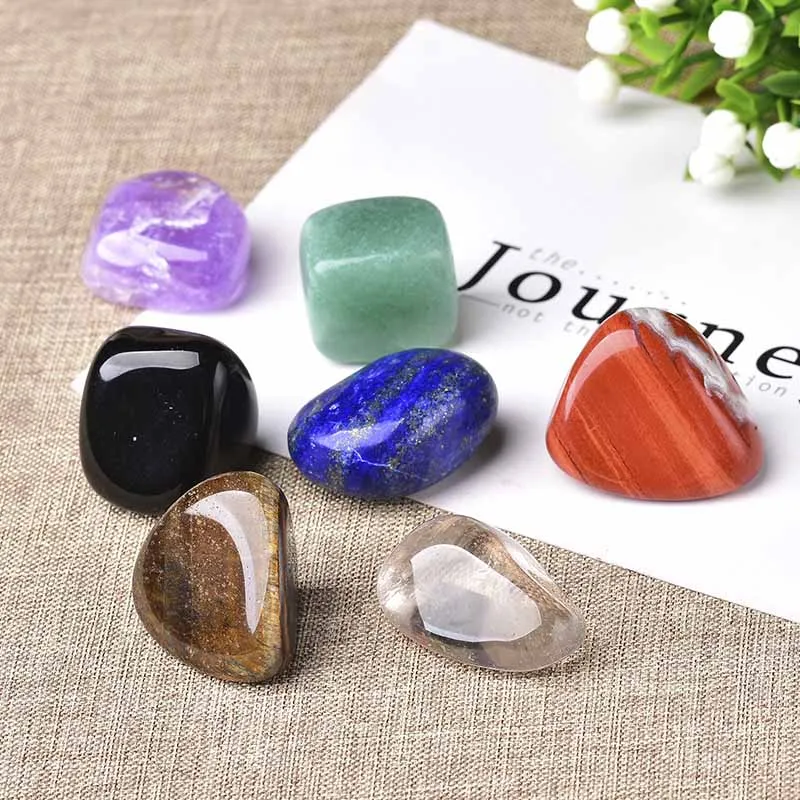 Natural Seven Chakra Stone 7Colors Set Yoga Chakra Irregular Reiki Healing Crystals Stone Polished Individual Stones Comfortable
Natural Seven Chakra Stone 7Colors Set Yoga Chakra Irregular Reiki Healing Crystals Stone Polished Individual Stones Comfortable