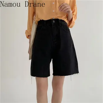 Korean Solid Light Washed Cowboy Women Loose All Match 2020 Hot Large Size Denim Shorts High Waist Casual Jeans Shorts
Korean Solid Light Washed Cowboy Women Loose All Match 2020 Hot Large Size Denim Shorts High Waist Casual Jeans Shorts
