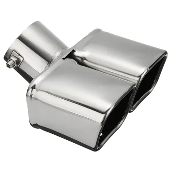 32-58mm Car Exhaust Muffler Pipe Dual Outlet Chrome Double Outlet Exhaust Tips Tail Tube For Honda/Toyota/Nissan
32-58mm Car Exhaust Muffler Pipe Dual Outlet Chrome Double Outlet Exhaust Tips Tail Tube For Honda/Toyota/Nissan