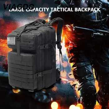 Military Backpack Backpack Picnic Outdoors Field Survival Hunting Camping Bag 800D Waterproof Oxford 40L Durable Drawstring
Military Backpack Backpack Picnic Outdoors Field Survival Hunting Camping Bag 800D Waterproof Oxford 40L Durable Drawstring
