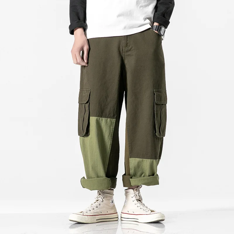 City Where the Product 2020 Spring New Style Army Green Three-Color Joint Straight-leg Pants Multi-pockets Bib Overall Teenager
City Where the Product 2020 Spring New Style Army Green Three-Color Joint Straight-leg Pants Multi-pockets Bib Overall Teenager