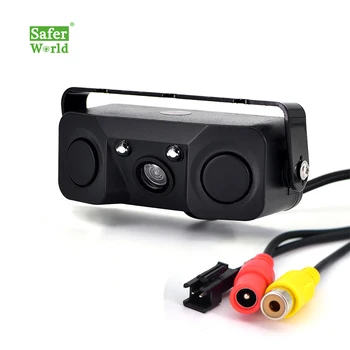 Three In One 170 Degree Car Night Vision Reverse Camera With Parking Video Sensor System
Three In One 170 Degree Car Night Vision Reverse Camera With Parking Video Sensor System