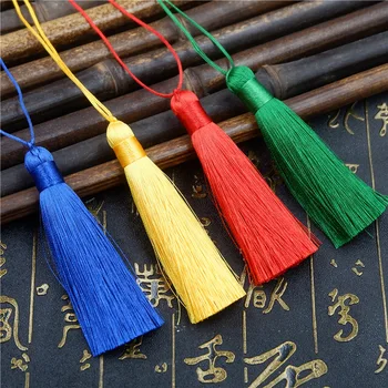 2Pcs Short Ice Silk Smooth Tassel 8cm For Bookmark Clothes DIY Jewelry Hand Making Materials LS451
2Pcs Short Ice Silk Smooth Tassel 8cm For Bookmark Clothes DIY Jewelry Hand Making Materials LS451