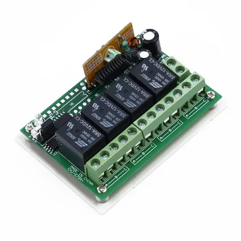 433Mhz RF Wireless Remote Control Switch DC 4CH Channel Relay Receive Module 12V
433Mhz RF Wireless Remote Control Switch DC 4CH Channel Relay Receive Module 12V