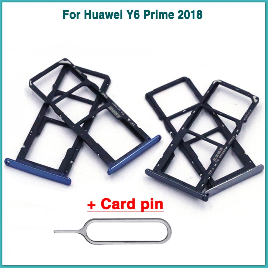new Y6 2018 SIM Card For Huawei Y6 Prime 2018 Sim Card Micro SIM Card SD Reader Holder Sim Tray Adapter Replacement
new Y6 2018 SIM Card For Huawei Y6 Prime 2018 Sim Card Micro SIM Card SD Reader Holder Sim Tray Adapter Replacement