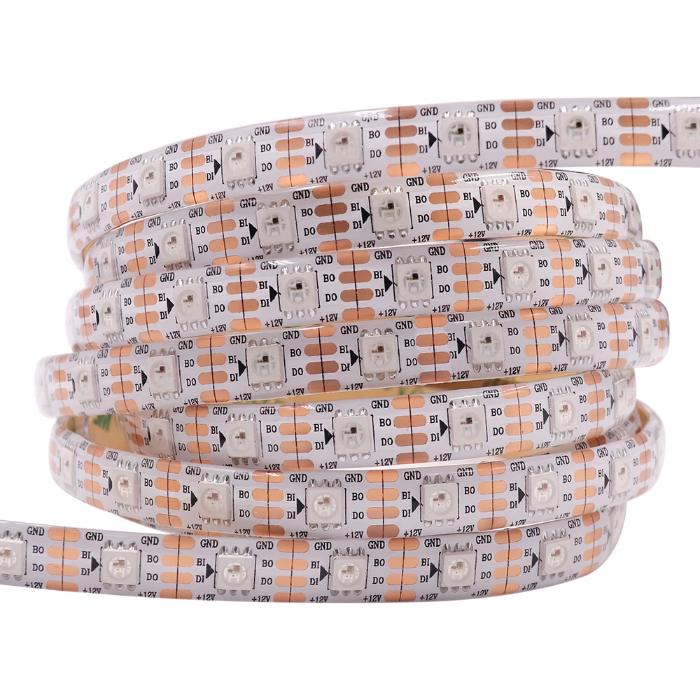 WS2815 WS2813 RGB LED Strip Pixel Light 5V 12V 5050 30LED 60LED 144LED Dual Signal Waterproof IP21 IP67 Black/White PCB 1m 5m
WS2815 WS2813 RGB LED Strip Pixel Light 5V 12V 5050 30LED 60LED 144LED Dual Signal Waterproof IP21 IP67 Black/White PCB 1m 5m