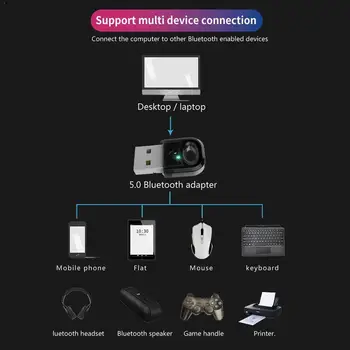 New Wireless Bluetooth5.0 Adapter Universal USB Interface Convert Transmitter Wireless Bluetooth Receiver G0U2
New Wireless Bluetooth5.0 Adapter Universal USB Interface Convert Transmitter Wireless Bluetooth Receiver G0U2