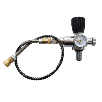 Hot-Scuba Diving Valve Air Filling Station Refill Adapter with 36mm 400 Bar, 6000 Psi Pressure Gauge 60cm High Pressure Hose M18
Hot-Scuba Diving Valve Air Filling Station Refill Adapter with 36mm 400 Bar, 6000 Psi Pressure Gauge 60cm High Pressure Hose M18