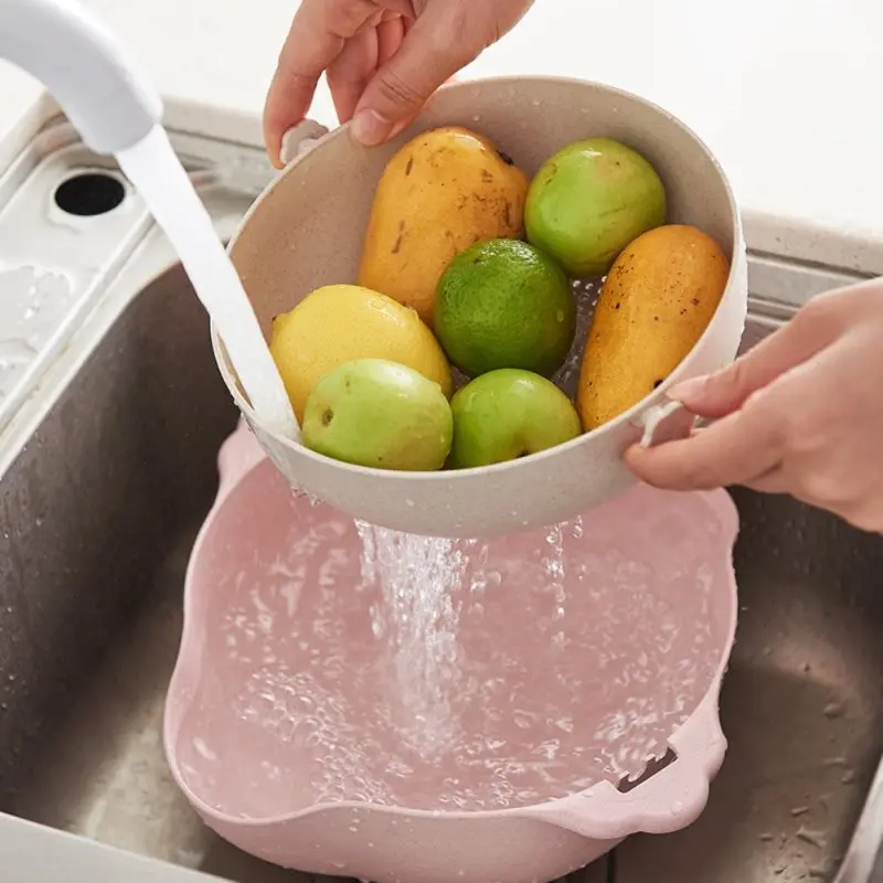 Food Grade Plastic Drain Basket Rice Fruit Washing Filter Strainer Kitchen Strainer Sieve Drainer Cleaning Gadget
Food Grade Plastic Drain Basket Rice Fruit Washing Filter Strainer Kitchen Strainer Sieve Drainer Cleaning Gadget
