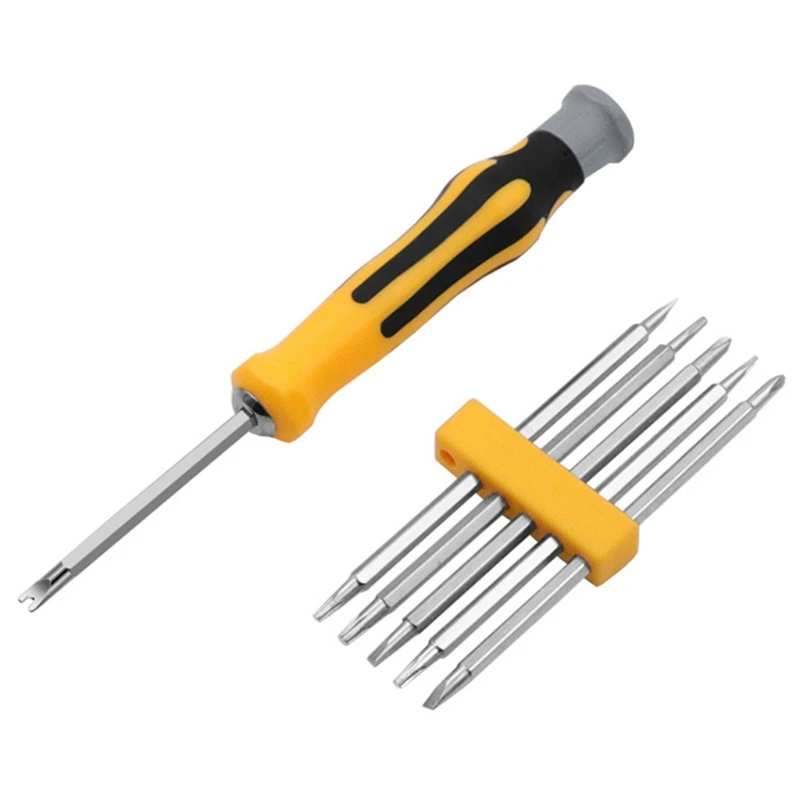 7 Pcs/1 Set Household Multifunctional Strong Magnetic Screwdriver Bit Set Opening Repair Precision Insulated Hand Tool Home
7 Pcs/1 Set Household Multifunctional Strong Magnetic Screwdriver Bit Set Opening Repair Precision Insulated Hand Tool Home