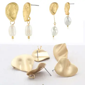 10Pcs Earrings with Hole for Earring Making Golden Distorted Oval Shape Earrings Base Connectors Linker Jewelry Making
10Pcs Earrings with Hole for Earring Making Golden Distorted Oval Shape Earrings Base Connectors Linker Jewelry Making
