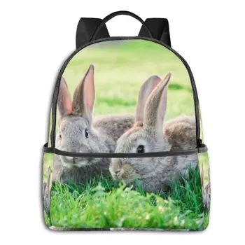 Casual Backpack Female Women'sTwo Grey Rabbits In Green Grass backpack School Bag Leisure Shoulder Bags
Casual Backpack Female Women'sTwo Grey Rabbits In Green Grass backpack School Bag Leisure Shoulder Bags