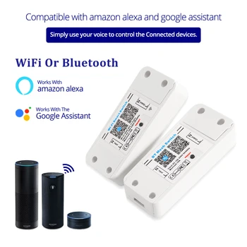Smart AC100~240V Maxload10A Magic Home WiFi/ Bluetooth Switch Led Lighting Controller Smart home Free iOS and Android mobile App
Smart AC100~240V Maxload10A Magic Home WiFi/ Bluetooth Switch Led Lighting Controller Smart home Free iOS and Android mobile App