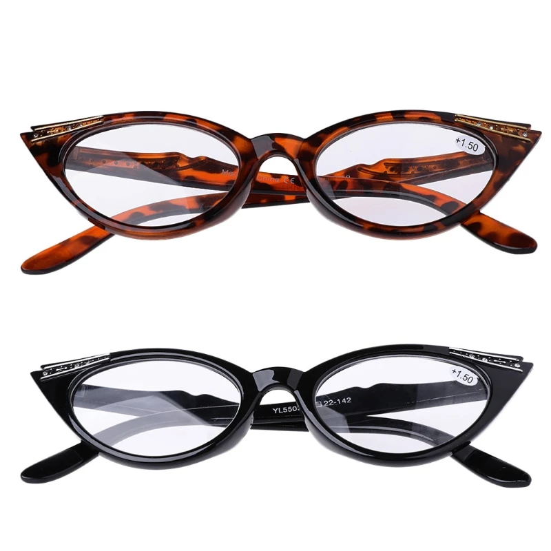 Women Cat Eye Reading Glasses Presbyopic Eyeglass Spectacles Resin Len +1.0~+3.5 Women Cat Eye Reading Glasses Presbyopic Eyeglass Spectacles Resin Len +1.0~+3.5