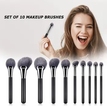 Makeup Brushes Tool Set Excellent Nylon Wool with Wooden Handle Cosmetic Powder Eye Shadow Foundation Brush
Makeup Brushes Tool Set Excellent Nylon Wool with Wooden Handle Cosmetic Powder Eye Shadow Foundation Brush