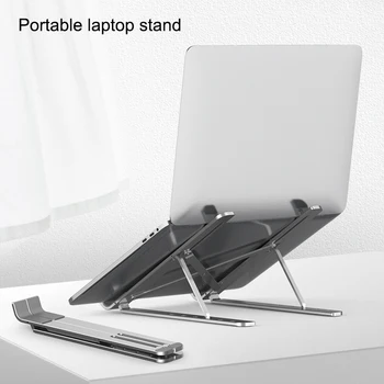 Newly Portable Folding Aluminum Adjustable Notebook Stand Foldable Laptop Stand Holder CTN88
Newly Portable Folding Aluminum Adjustable Notebook Stand Foldable Laptop Stand Holder CTN88