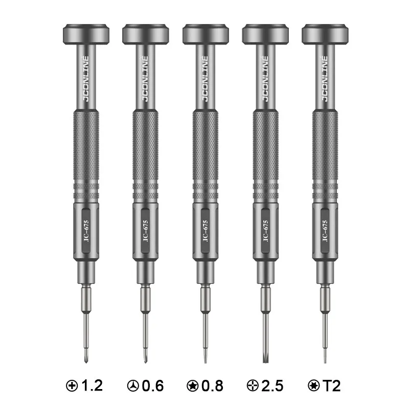 Precision Screwdriver 0.8 Pentalobe 0.6 Y-Type 1.2 Cross 2.5 Hex for iPhone Disassemble Opening Repair Steel Magnetic Tool Set
Precision Screwdriver 0.8 Pentalobe 0.6 Y-Type 1.2 Cross 2.5 Hex for iPhone Disassemble Opening Repair Steel Magnetic Tool Set
