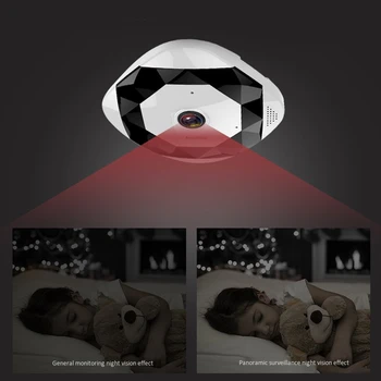 960P Wifi Camera 360 Degree Panoramic Camera Home Security Surveillance Night-Vision Fisheyes Lens Mini Wifi Camera(Uk Plug)
960P Wifi Camera 360 Degree Panoramic Camera Home Security Surveillance Night-Vision Fisheyes Lens Mini Wifi Camera(Uk Plug)