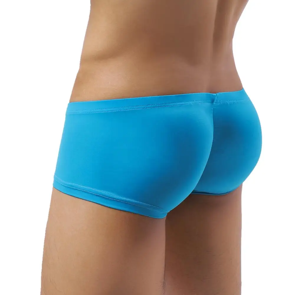 Sexy Men Underwear Boxers Solid Thin Ice Silk Panties Man Breathable Low Waist U Convex Pouch Underpants Male Cueca Calzoncillo
Sexy Men Underwear Boxers Solid Thin Ice Silk Panties Man Breathable Low Waist U Convex Pouch Underpants Male Cueca Calzoncillo