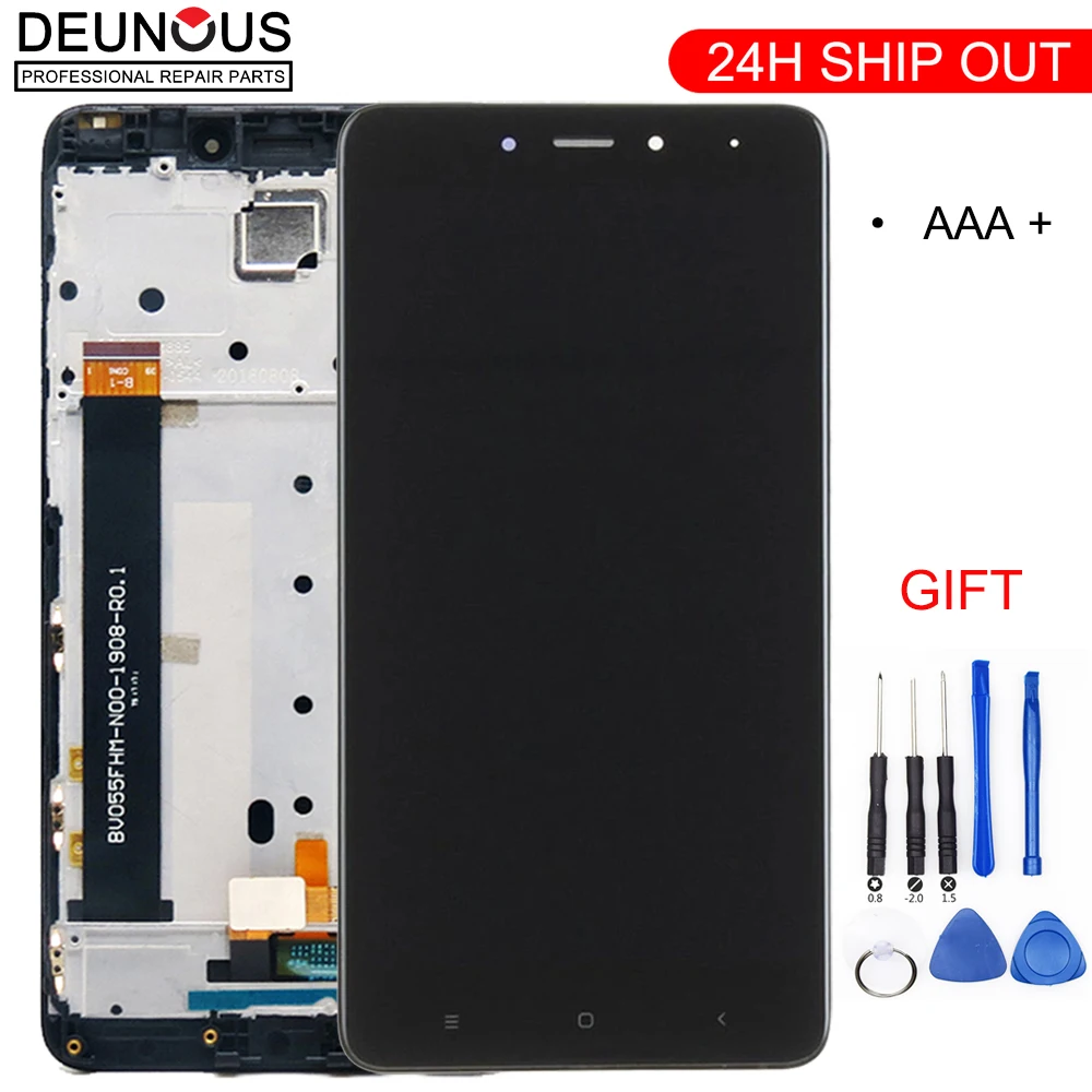 Display For Xiaomi Redmi Note 4 LCD Display With Frame Touch Screen Display On Redmi Note 4 MTK Helio X20 LCD Display Assembly
Display For Xiaomi Redmi Note 4 LCD Display With Frame Touch Screen Display On Redmi Note 4 MTK Helio X20 LCD Display Assembly