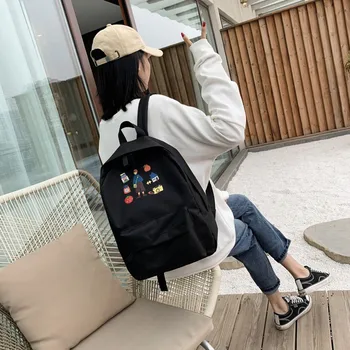 Fashion Women's Outdoor Solid Color Multi-Function Nylon Backpack Shoulder Bag Multi-Function Small Ladies School Backpack
Fashion Women's Outdoor Solid Color Multi-Function Nylon Backpack Shoulder Bag Multi-Function Small Ladies School Backpack