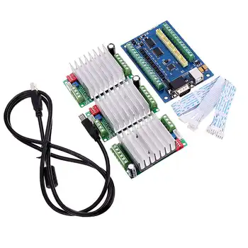 1pcs DC12-24V USB Driver Board Engraving Machine 5-Axis with MPG Stepper Motor Controller Board
1pcs DC12-24V USB Driver Board Engraving Machine 5-Axis with MPG Stepper Motor Controller Board