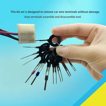 11pcs Car Terminal Removal Tool Kit Harness Wiring Crimp Connector Extractor Puller Release Pin Unlock Tool Picker Car Check
11pcs Car Terminal Removal Tool Kit Harness Wiring Crimp Connector Extractor Puller Release Pin Unlock Tool Picker Car Check