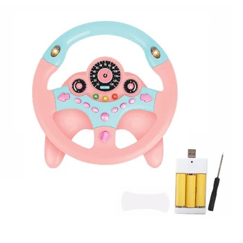 New Toddler Music Toys Kids Baby Interactive Toy Children Steering Wheel With Light Sound Simulation Driving Car Toys
New Toddler Music Toys Kids Baby Interactive Toy Children Steering Wheel With Light Sound Simulation Driving Car Toys