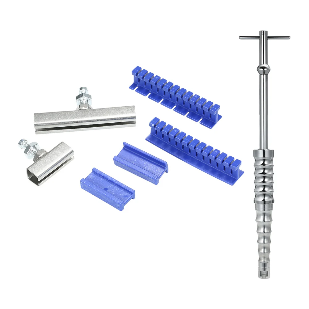 Car Paintless Dent Repair Tool Kit Car Body Dent Removal Tool Kit Paint Repair with Slide Hammer T Bar Puller+6pcs Pulling Tabs
Car Paintless Dent Repair Tool Kit Car Body Dent Removal Tool Kit Paint Repair with Slide Hammer T Bar Puller+6pcs Pulling Tabs
