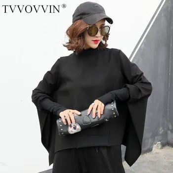 Korea 2020 New Spring Turtleneck Solid Color Irregular Pullover Sweatshirt Streetwear Loose Casual Personality Tops Y104
Korea 2020 New Spring Turtleneck Solid Color Irregular Pullover Sweatshirt Streetwear Loose Casual Personality Tops Y104