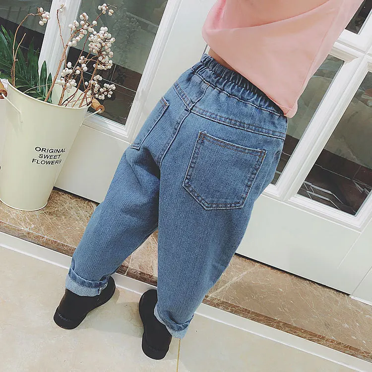 2019 Spring Clothing New Style Korean-style GIRL'S Jeans Medium-small Children Casual Trousers Crawler
2019 Spring Clothing New Style Korean-style GIRL'S Jeans Medium-small Children Casual Trousers Crawler