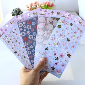 Material Petals Sakura PVC Cartoon Decorative Stationery Stickers Scrapbooking DIY Diary Album Stick Label 
Material Petals Sakura PVC Cartoon Decorative Stationery Stickers Scrapbooking DIY Diary Album Stick Label