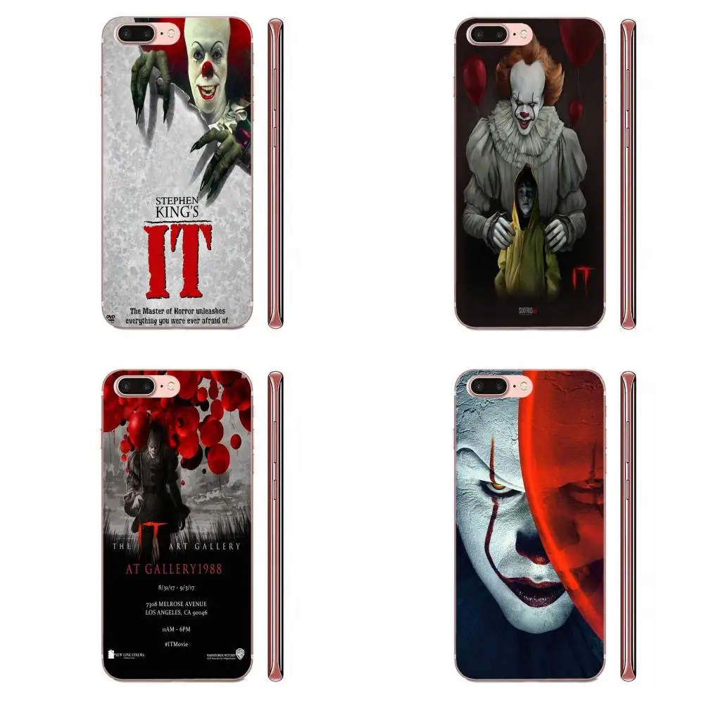 Pennywise клоун флоат это мультфильм комикс для Xiaomi Mi3 Mi4 Mi4C Mi4i Mi5 Mi 5S 5X 6 6X 8 SE Pro Lite A1 Max Mix 2