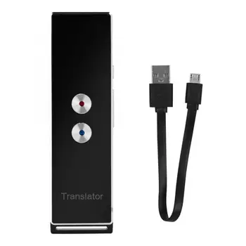 Smart Voice Translator 40+ languages inteligencia artificial Translation Handheld Two-Way Real Time Intercom Traductor
Smart Voice Translator 40+ languages inteligencia artificial Translation Handheld Two-Way Real Time Intercom Traductor